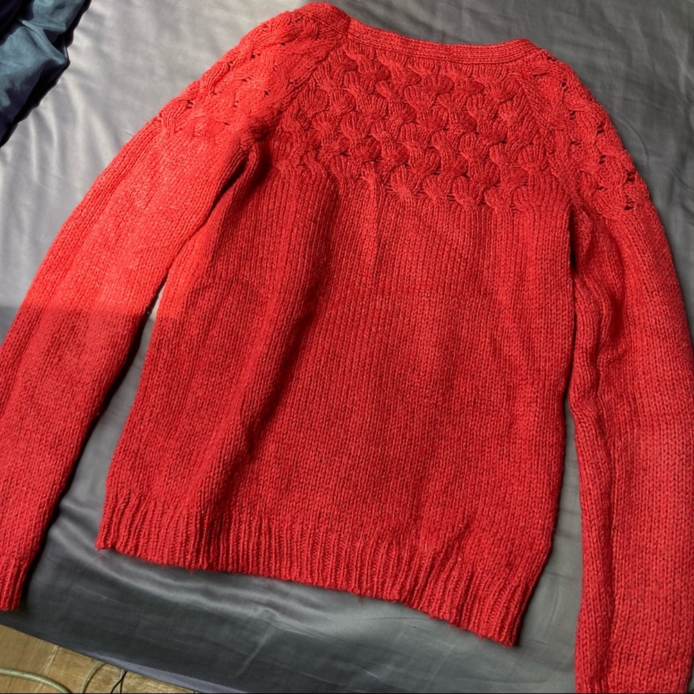 🟢 Red Mossimo Sweater - Picture 3 of 3